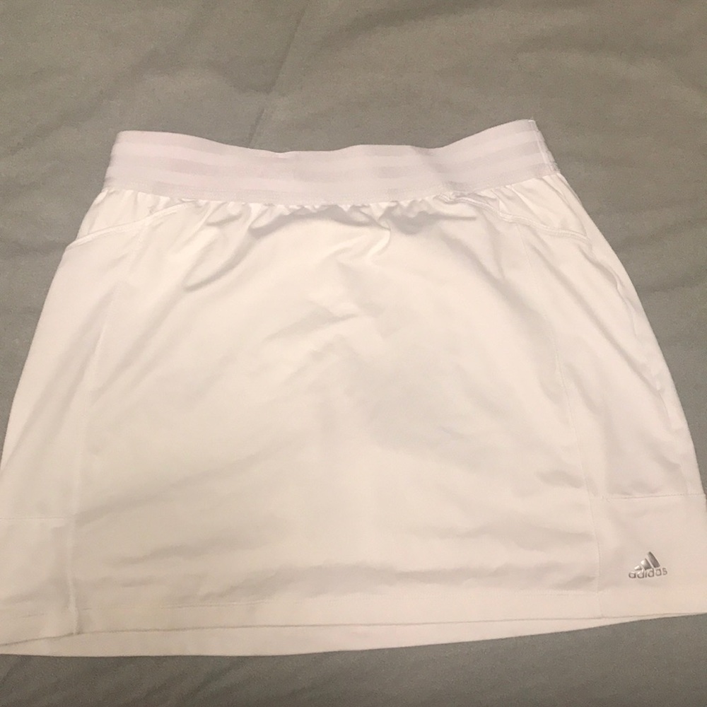 White Adidas Skort